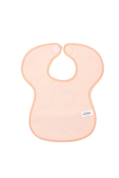 Sevi Bebe Velcro Tarp Apron Salmon