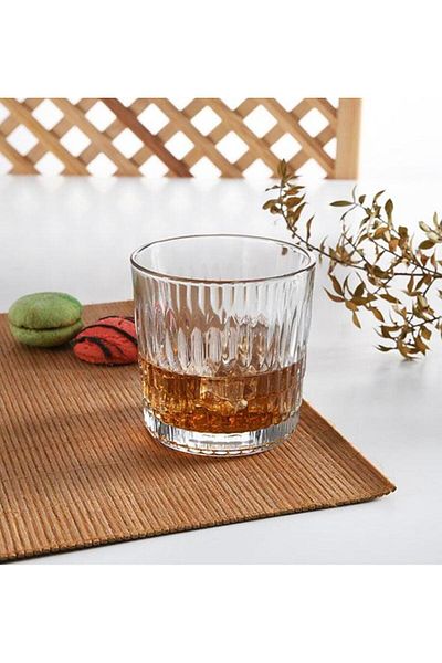 Paşabahçe Rain 14 Piece Whiskey Set for 6 People 300cc