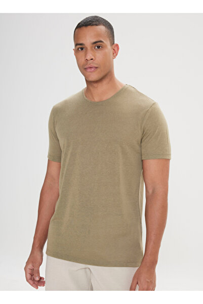 ALTINYILDIZ CLASSICS Ανδρικό T-Shirt Altınyıldız Classics Khaki 4A 4824200045