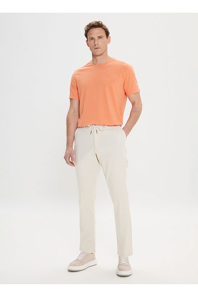 ALTINYILDIZ CLASSICS Altıny Yıldız Classics Orange Men's T-Shirt 4A4824200060
