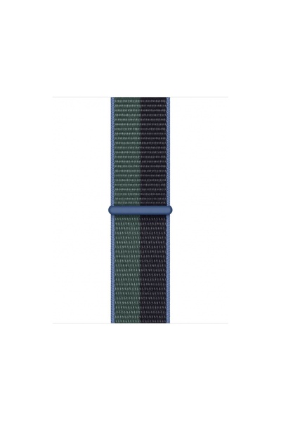 Apple MN5M3ZM/A Sport Loop Каишка за смарт часовник за часовник 41мм, Черен/З...