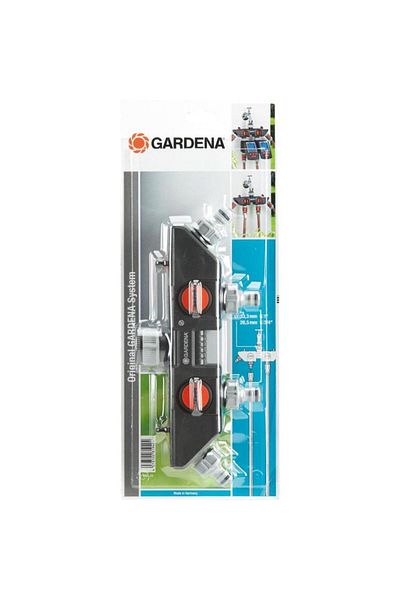 Gardena 8194 Four Channel Water Distributor Faucet Connection