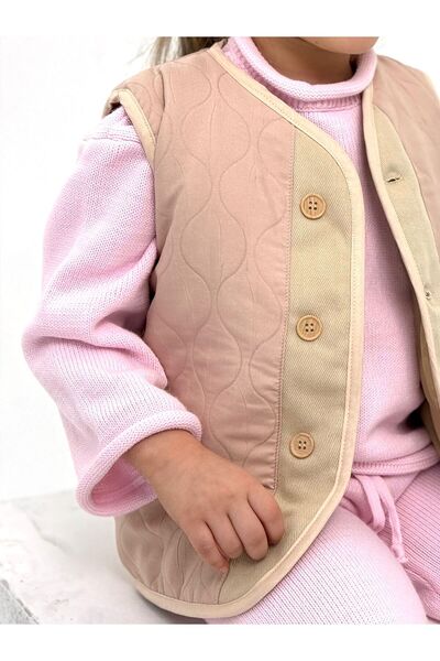 EYC BABY Unisex Padded and Lined Baby/Child Quilted Vest