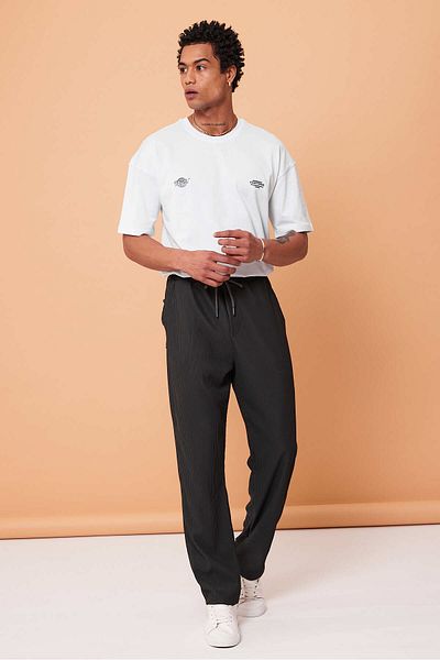 Weyeze Af-Y22004Lns Model Jacquard Fabric Trousers