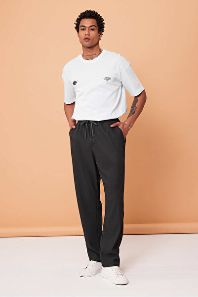 Weyeze Af-Y22004Lns Model Jacquard Fabric Trousers