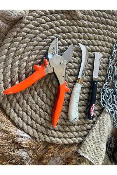 Bıçak Market Budama Seti (budama makası Aşı Çakısı)