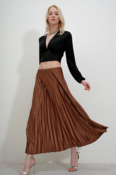 HAKKE Narrow Pleated SKIRT