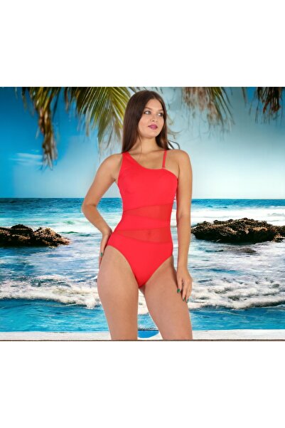 Shopiolog Μαγιό από τούλι με μονό λουρί