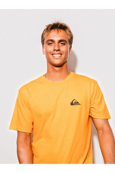 Quiksilver Ανδρικό T-Shirt - QS COMP LOGO DNA YELLOW