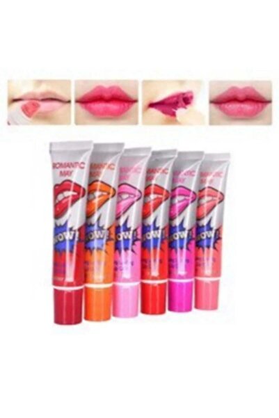 Generic Brand MAKEUPTİME MT-WOW 6 COLOR PEELABLE TUBE MATTE LIPSTICK