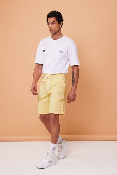 Weyeze Gabardine Capri Cargo Pocket - Af-Y91020Lns