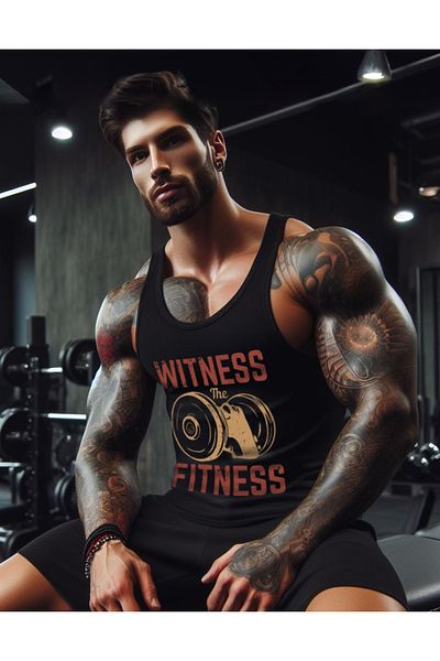 Ghedto Witness Fitness Gym Tank Top Athlete Undershirt