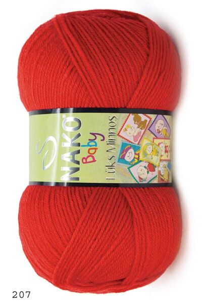 NAKO مينوس الفاخرة - 207 لهب أحمر