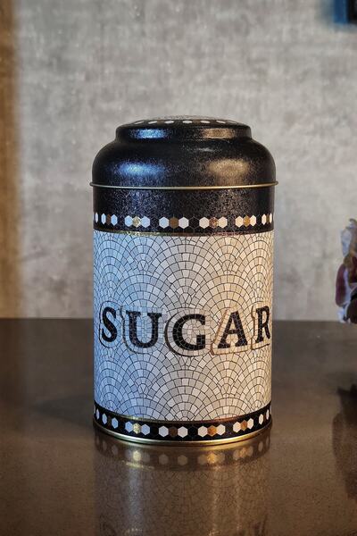 KHAKMA Mosaic Metal Multi-Purpose Special Textured Decorative Storage Box Mosaicorsugar New Year