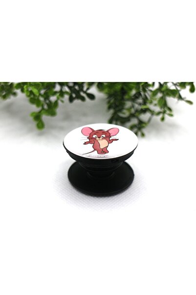 Tezcan Aksesuar Popsocket Telefon Tutacağı Desenli ve Baskılı Parmak Tutucu