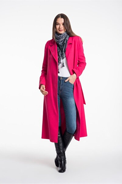Pitti Women's Vibrant Fuchsia Coat 70426