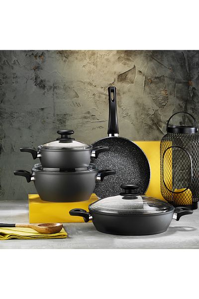Aryıldız Truecook 7 Piece Cookware Set