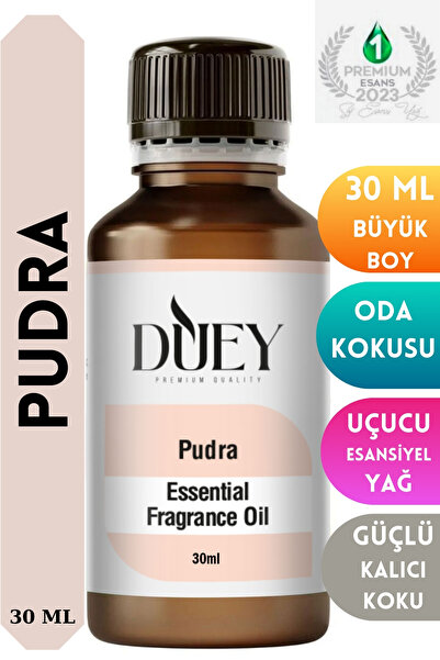 DUEY Pudra Uçucu Yağ 30ML Buhurdanlık Yağı Difüzör Esansı Oda Kokusu Esansı H...