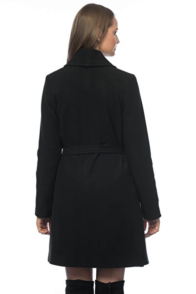 Pitti Women's Black Coat 70477