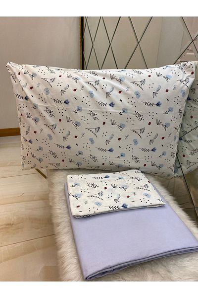 Özcan Ev Tekstil Ranforce Double Sheet Pillow Set 100% Cotton
