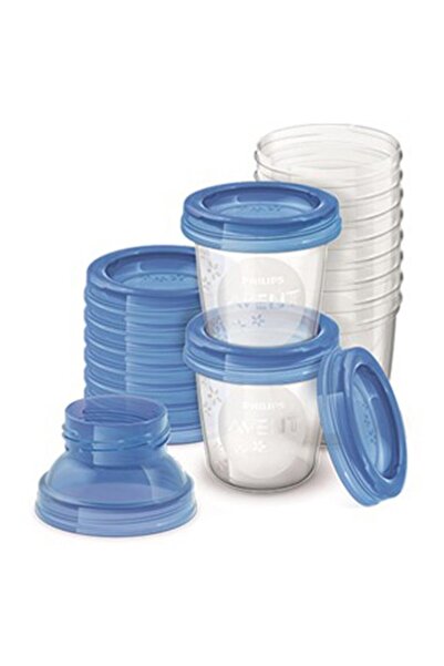Philips Avent Scf618/10 Via Anne Sütü Saklama Kapları 10x180 ml