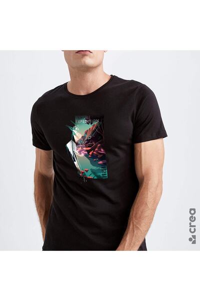 Crea Eymer Wear Kazuki Природний дизайн з принтом на комірі Велосипедна футбо...