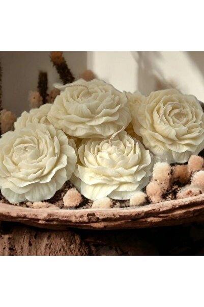 MissTulinaKozmetik 2'li Şakayik Çiçeği Mum Dekor Kokulu Tasarım Yüzen Mum Ann...