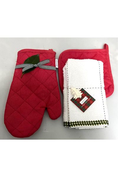 rosa bianca Missi 3-Piece Kitchen Gift Set (GREEN)