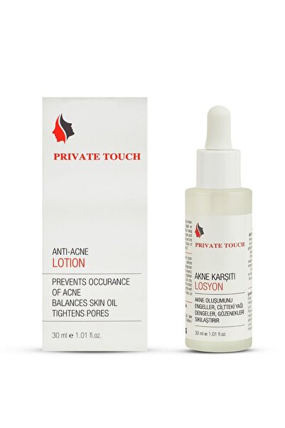 PRIVATE TOUCH AKNE KARŞITI LOSYON (AKNEYE EĞİLİMLİ CİLTLER İÇİN) 30 ml