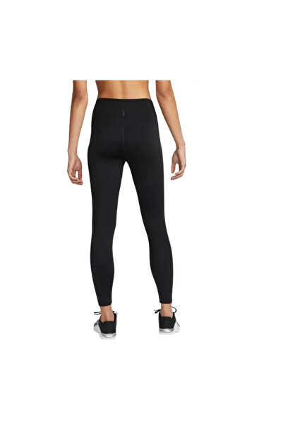Nike Yoga Dri-fit High-waisted 7/8 Metallic Trim Kadın Tayt - Dd5772-010