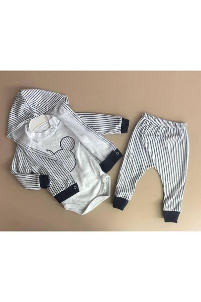 minibird baby TRIPLE CARDIGAN SUIT