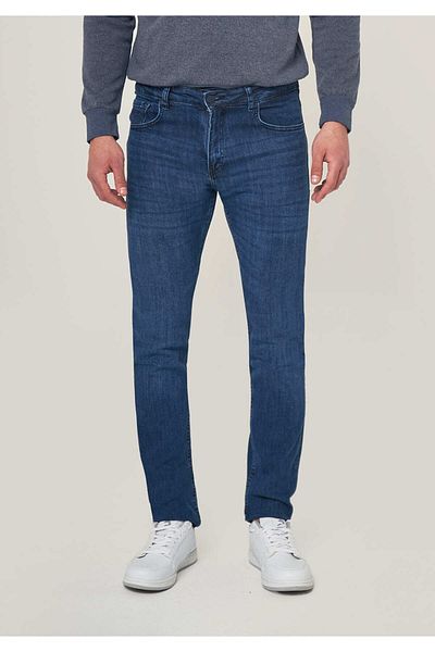 Tony Montana Ανδρικό τζιν παντελόνι Slim Fit