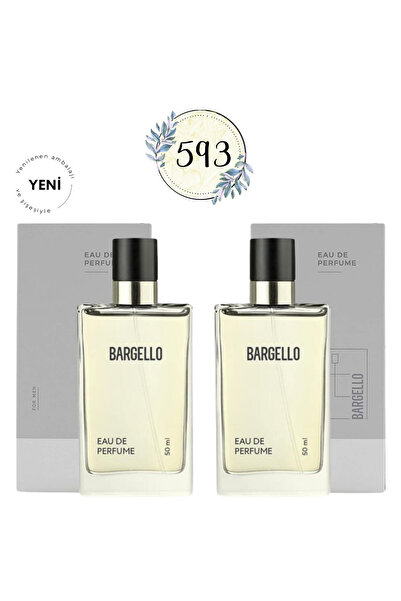 Bargello 593 Fresh Edp 50 ml Erkek Parfüm 2 Adet 8691841329593