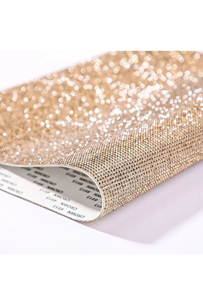 seçkin aksesuar Kendinden Yapışkanlı Ss6(2mm) Sarı Taşlı Tabaka