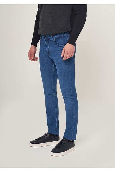 Tony Montana Ανδρικό τζιν παντελόνι Slim Fit