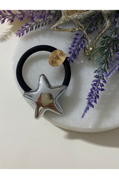 Nilperi takı Metal Star Patterned Rubber Buckle