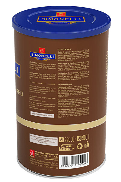 Simonelli Sıcak Çikolata 900 gr
