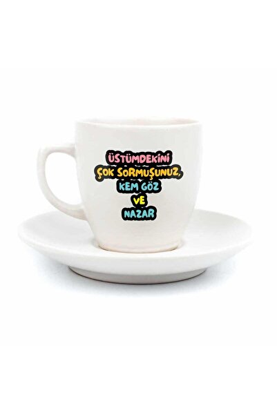 PALTO TASARIM لقد سألت كثيرًا ما أنا عليه، كريم العين والعين الشريرة، فنجان ق...