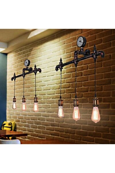 Blbndesign Dekoratif Duvara Aydınlatma Lambader 2'li Set