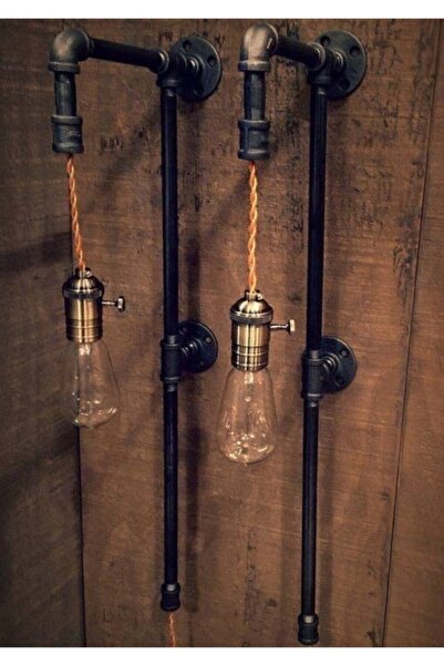 Blbndesign Dekoratif Duvara Aydınlatma Lambader 2 Adet
