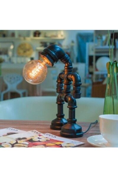 Blbndesign Dekoratif Masaüstü Insan Modeli Aydınlatma Boru Lambader