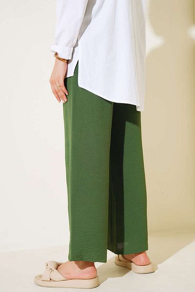 aryam butik Wide Leg Linen Trousers