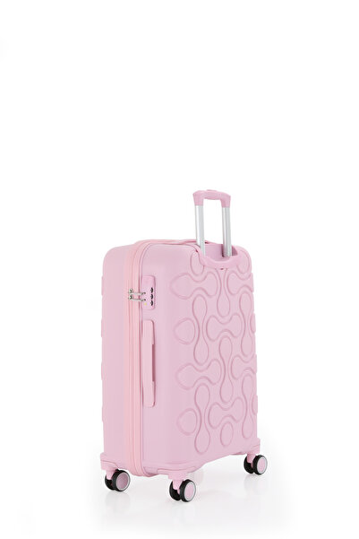 MÇS Mçs Üçlü Polipropilen Valiz Seti V376 - Mçs Kırılmaz Silikon Valiz Set