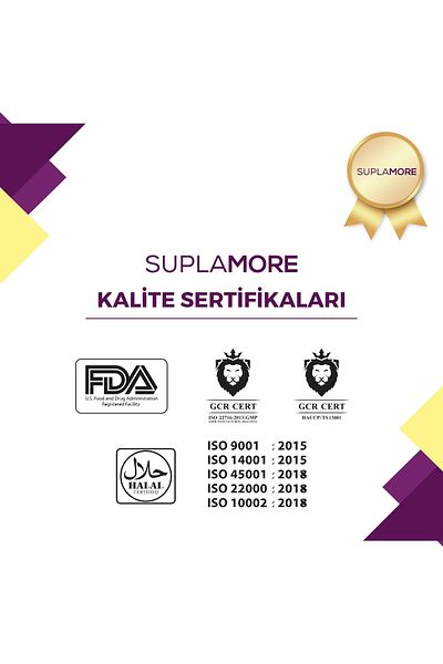 Suplamore 3 Pack Multi Collagen and Elastin Collagen - Hydrolyzed 90 Tablets