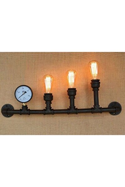 Blbndesign Dekoratif Duvara Boru Aydınlatma Lambader