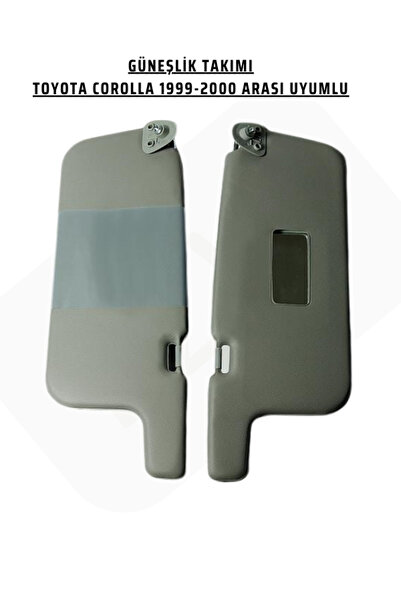 FZW Set de parasolar interior pentru Toyota Corolla Ae111 1999-2000 (2 buc.)