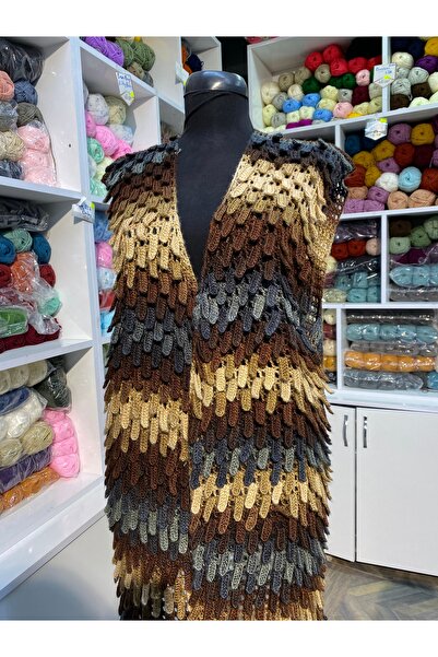 Nurayın Örgü Evi El İşi Örgü Dut Yeleği