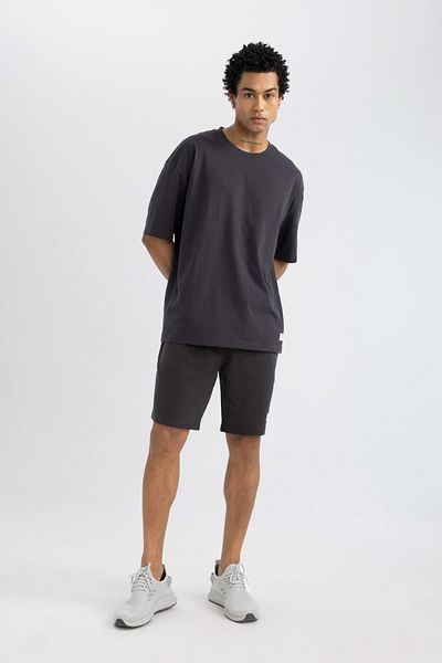 DeFacto DeFactoFit Slim Fit Shorts mit kurzem Bein A1625AX24SM