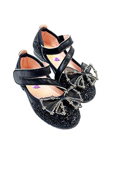 KAFKASLAR AYAKKABI Kafkaslar pullu simli kız çocuk cırtlı babat ayakkabı