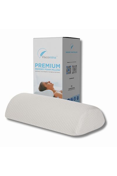 Viscomina Multi-Purpose Orthopedic Pillow Snoring and Neck Pillow 50X18X12 cm XXL